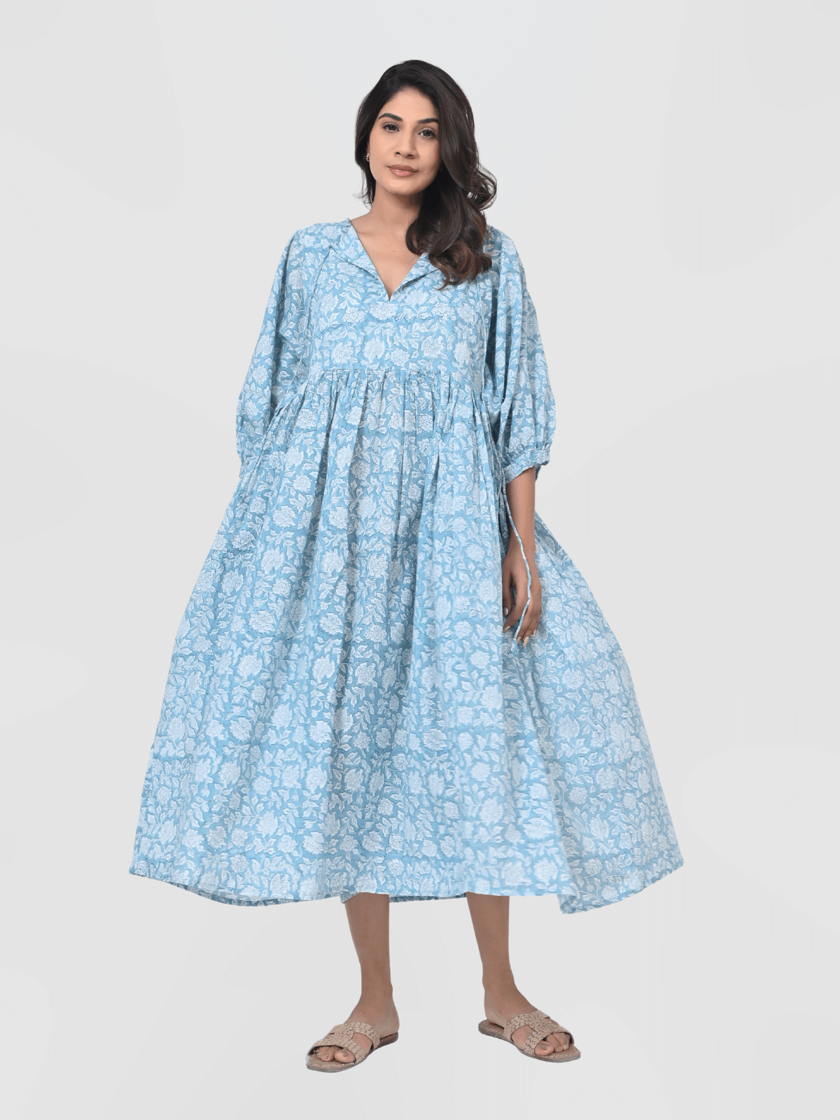 blue-floral-print-cotton-maxi-doi-dress-1