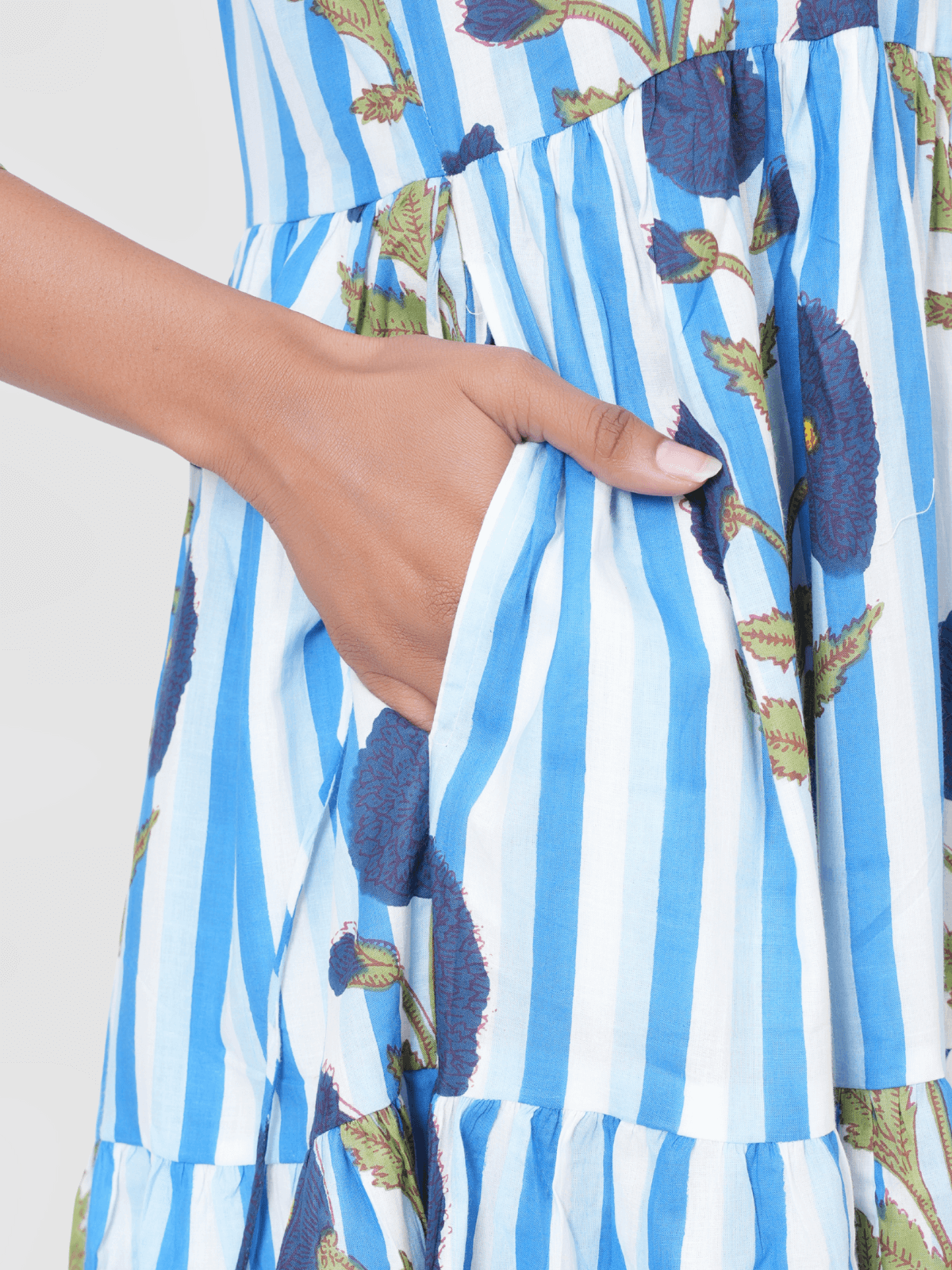 blue-white-stripe-print-maxi-anokhi-dress-3