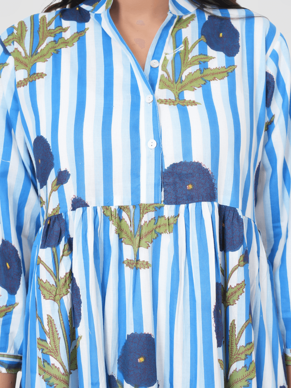 blue-white-stripe-print-maxi-anokhi-dress-4