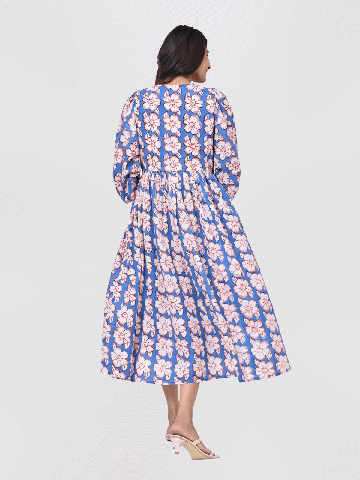flower-leaf-printed-cotton-maxi-doi-dress-2