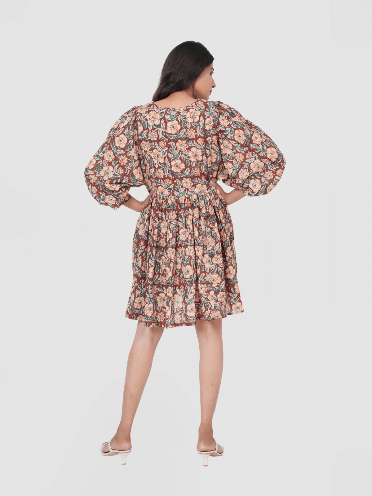 kalamkari-hand-block-print-cotton-mini-doi-dress-2