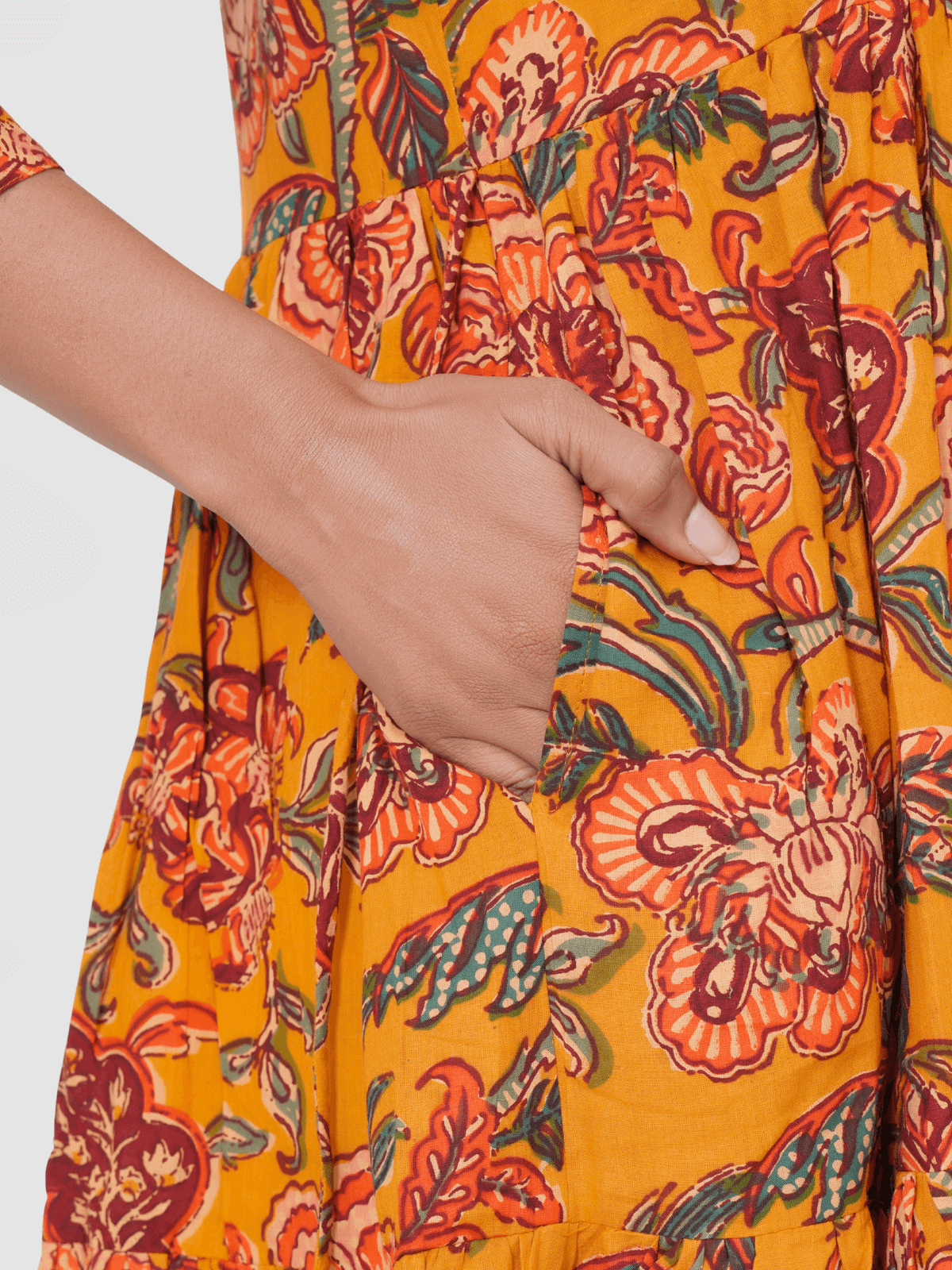 mustard-floral-block-print-maxi-anokhi-dress-4