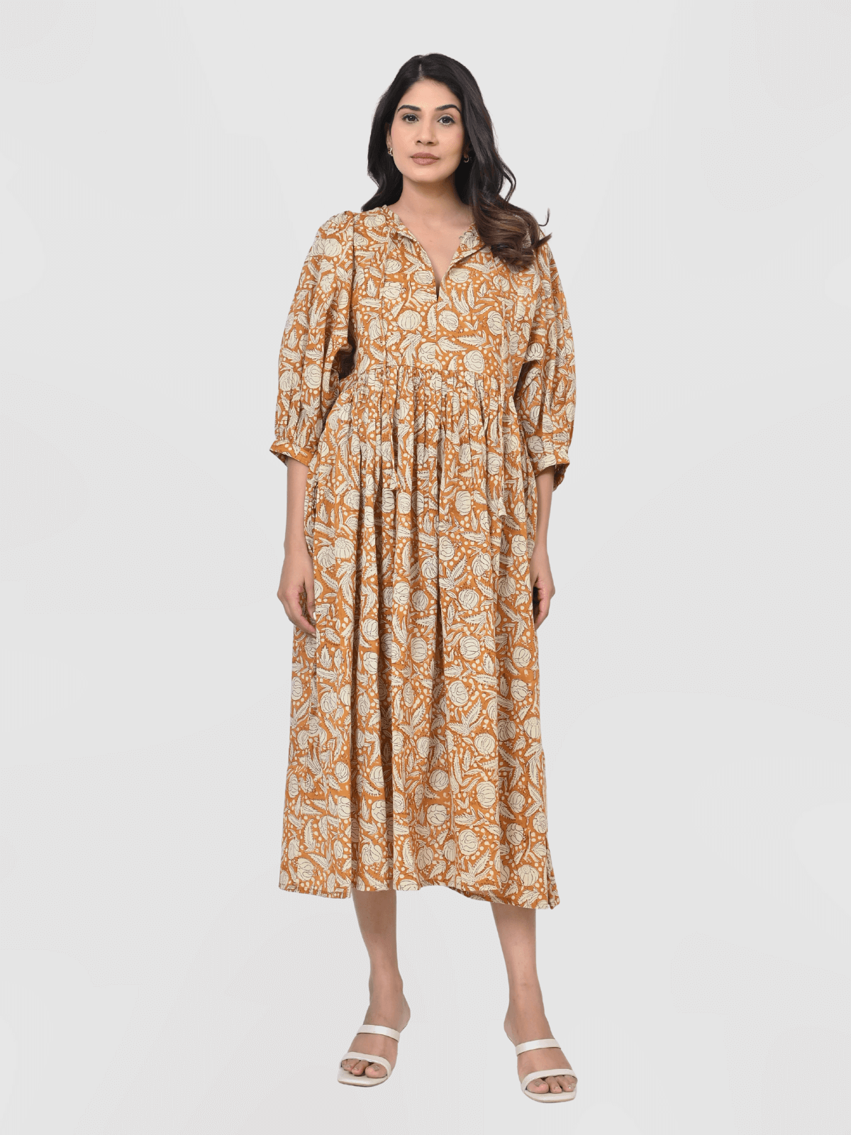 mustard-floral-print-cotton-maxi-doi-dress-1