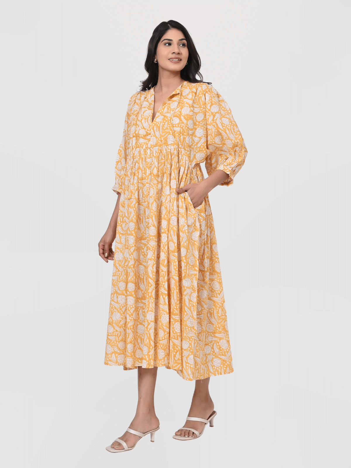 yellow-floral-print-cotton-maxi-doi-dress-2