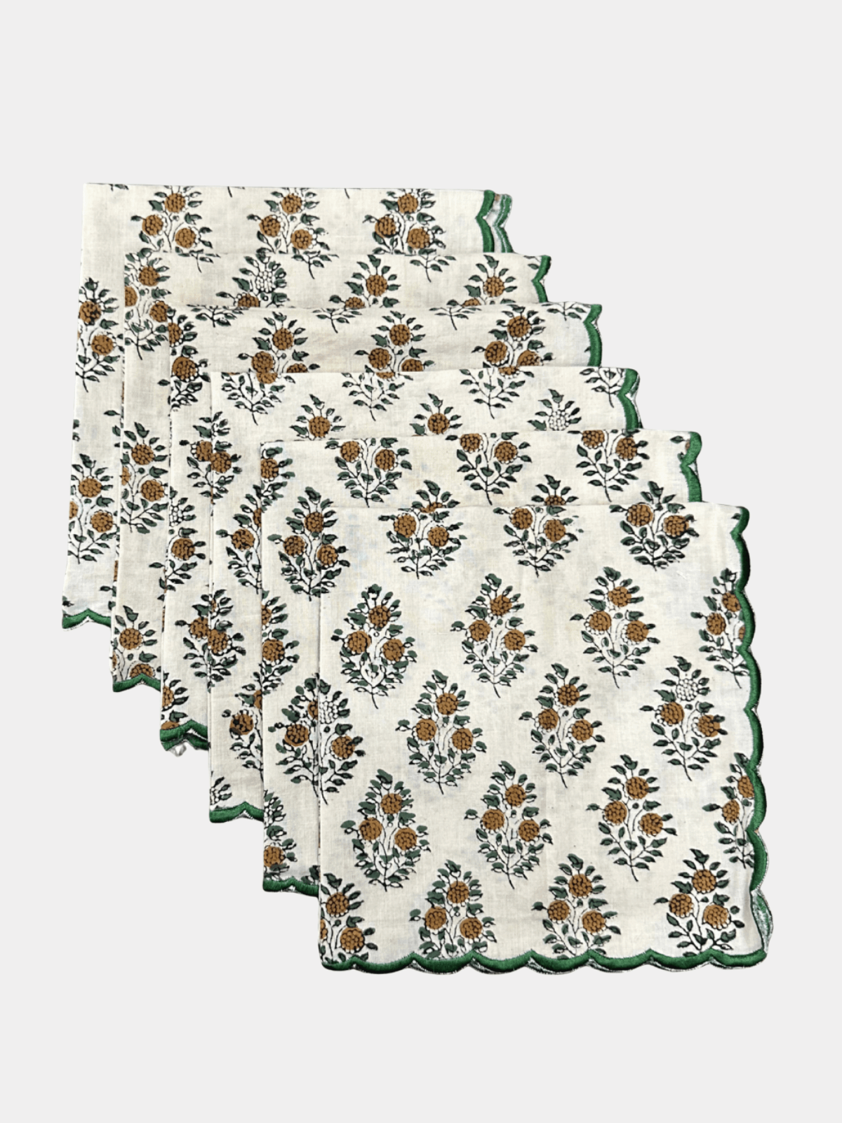 Handcrafted-Floral-Block-Print-Cotton-Napkins