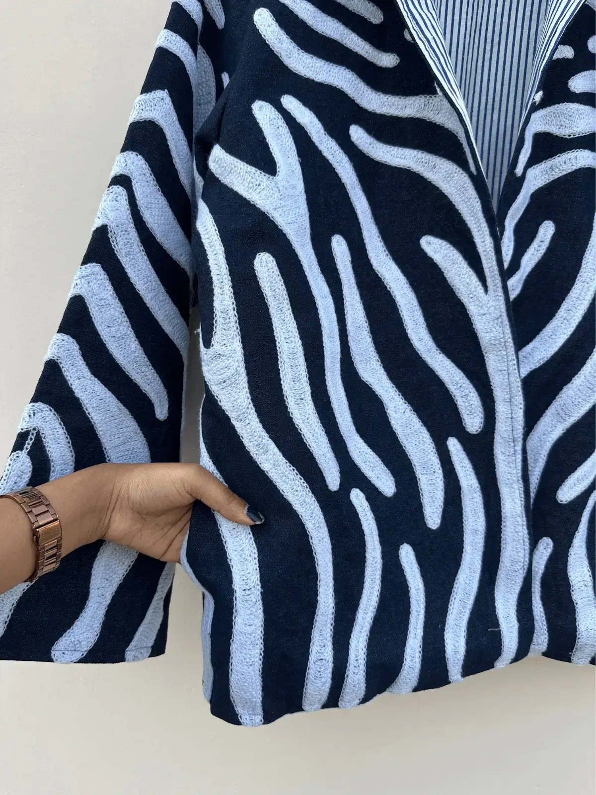 Indigo-Wave-Embroidered-Denim-Jacket-with-Striped-Lining-2