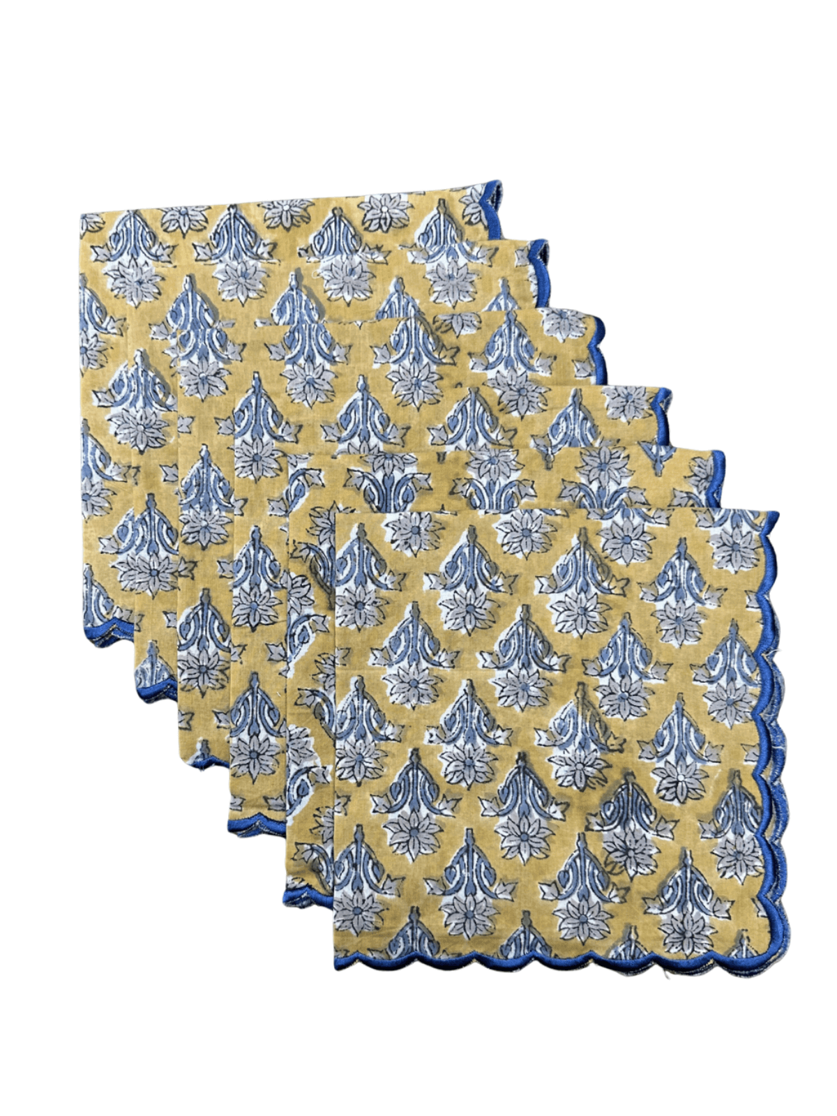 Mustard-Mughal-Motif-Napkins