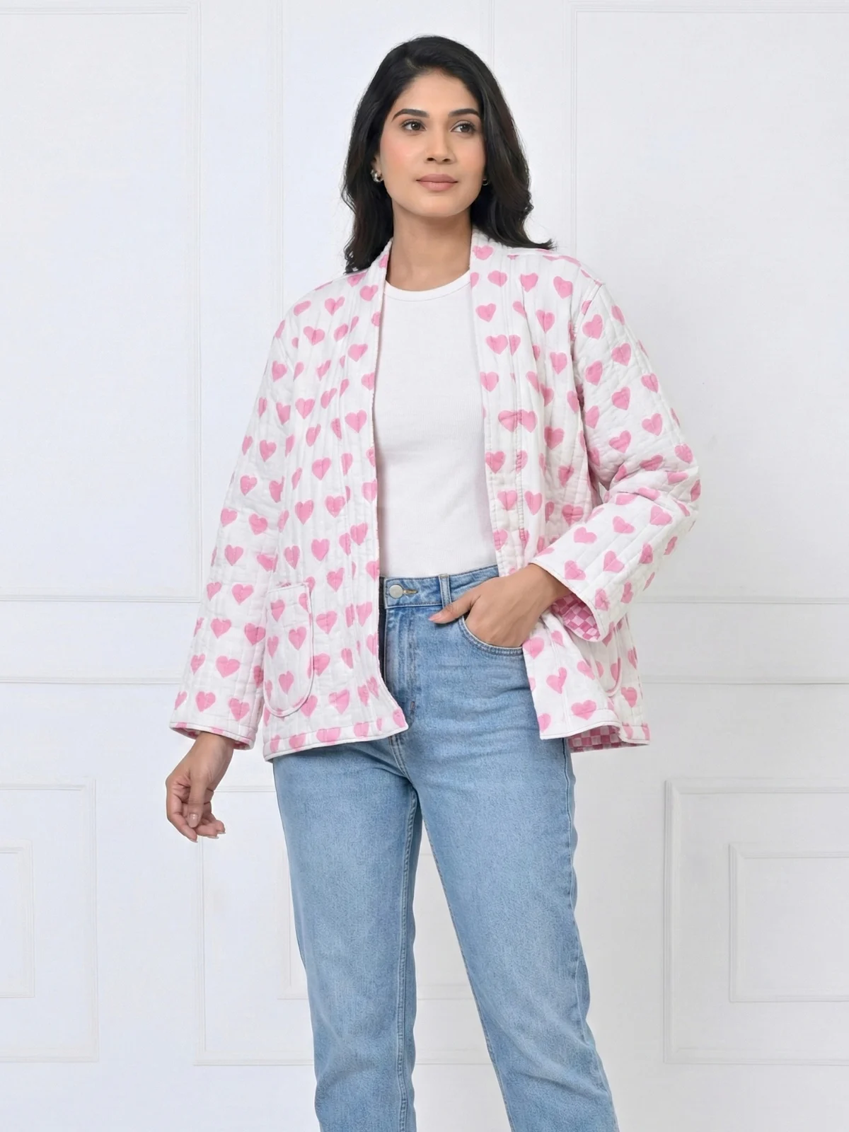 Pink-Heart-Quilted-Cotton-Jacket-with-Belt-1